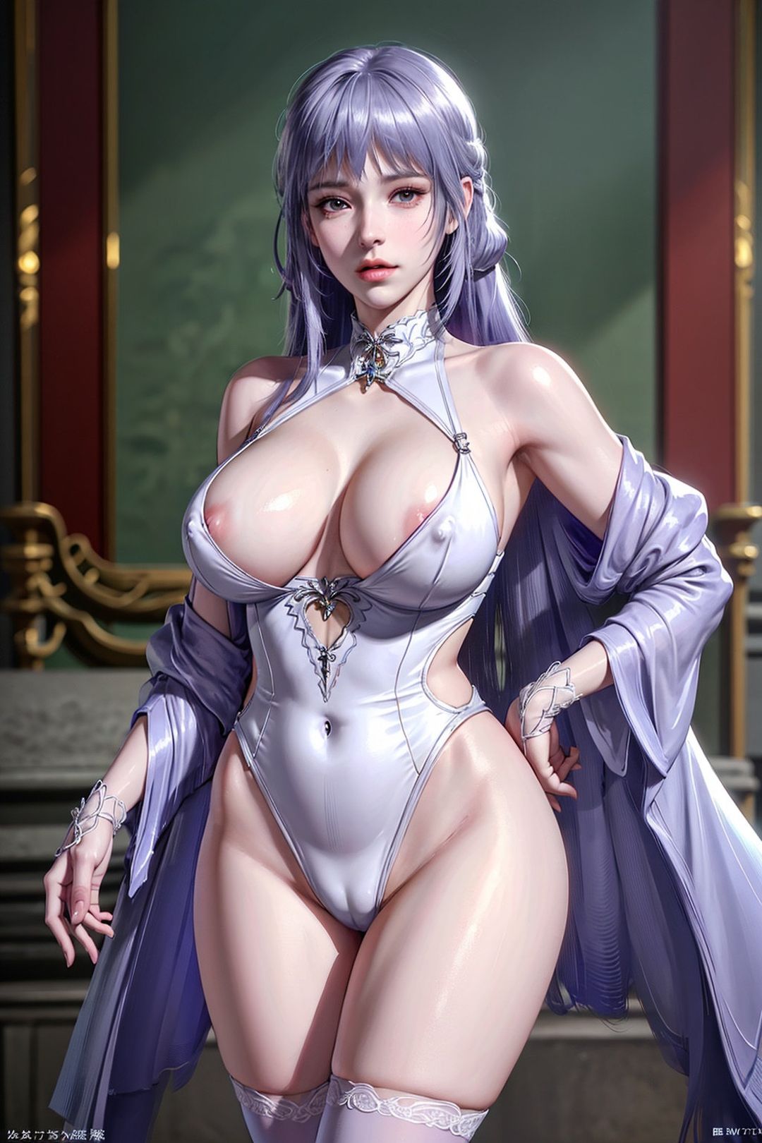 《[AI繪畫]國漫鬥羅大陸女主小舞.千仞雪.白沈香.胡列娜.波賽西.朱竹清.寧榮榮.阿銀》漫画 第10話