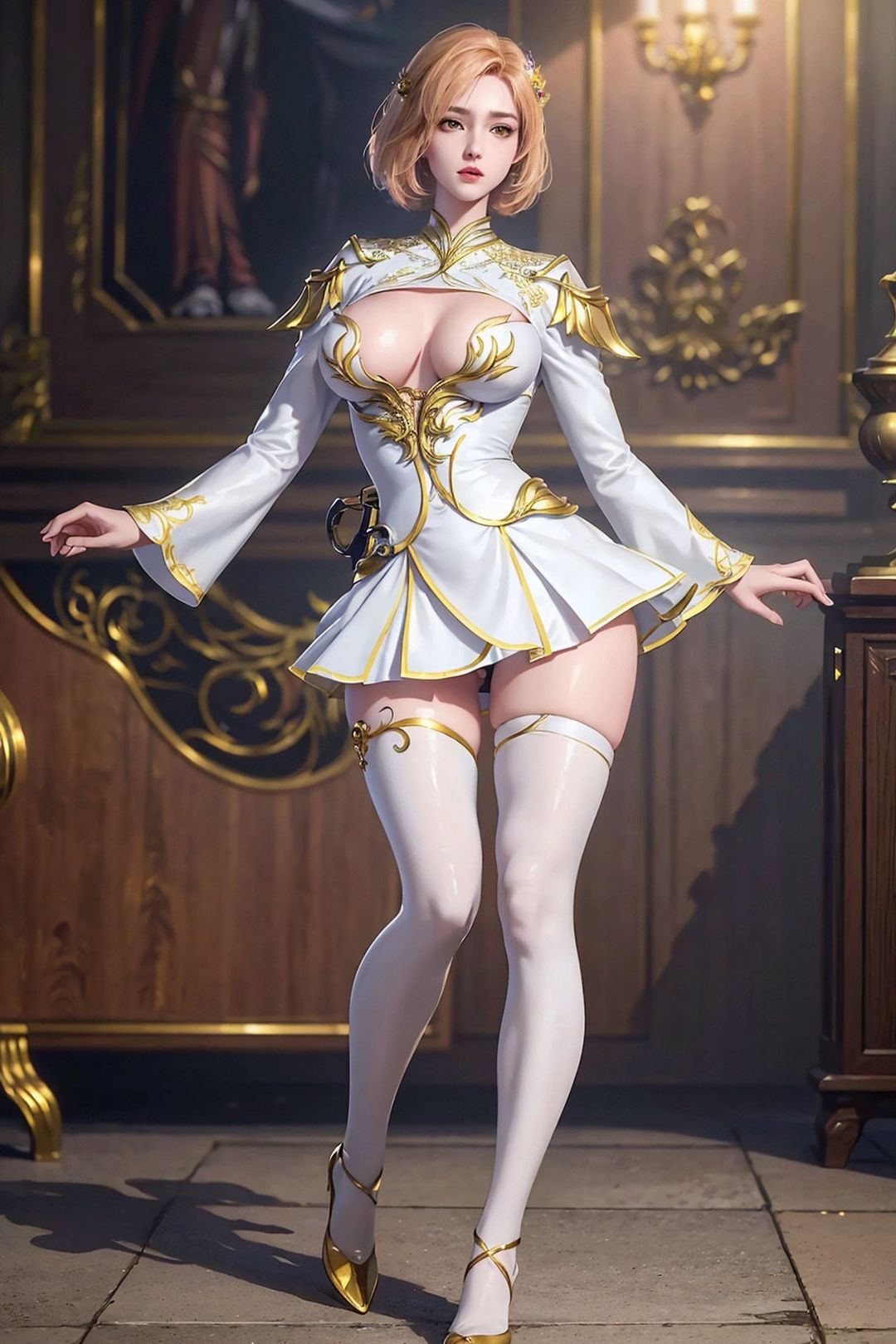 《[AI繪畫]國漫鬥羅大陸女主小舞.千仞雪.白沈香.胡列娜.波賽西.朱竹清.寧榮榮.阿銀》漫画 第11話