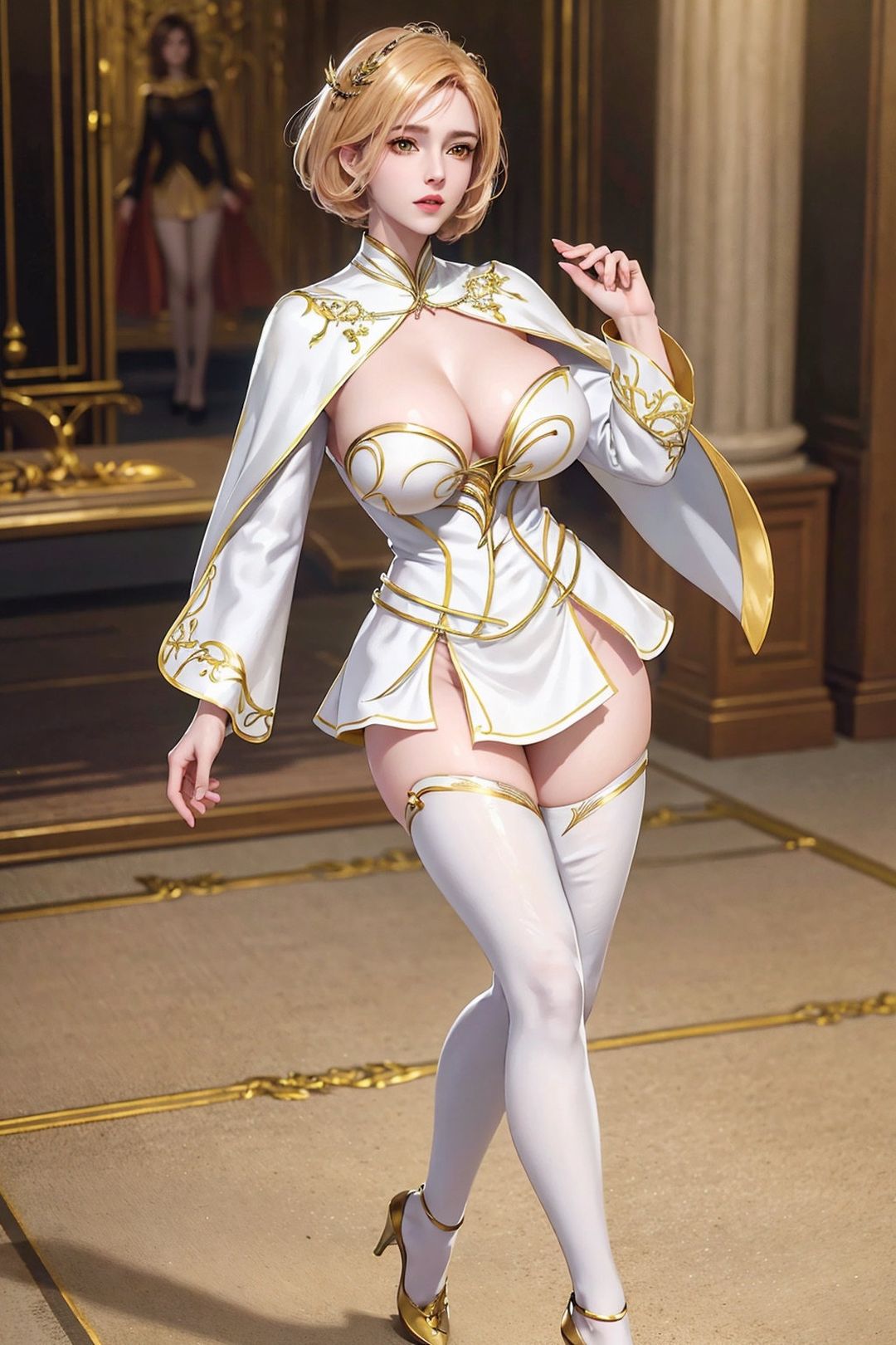 《[AI繪畫]國漫鬥羅大陸女主小舞.千仞雪.白沈香.胡列娜.波賽西.朱竹清.寧榮榮.阿銀》漫画 第11話