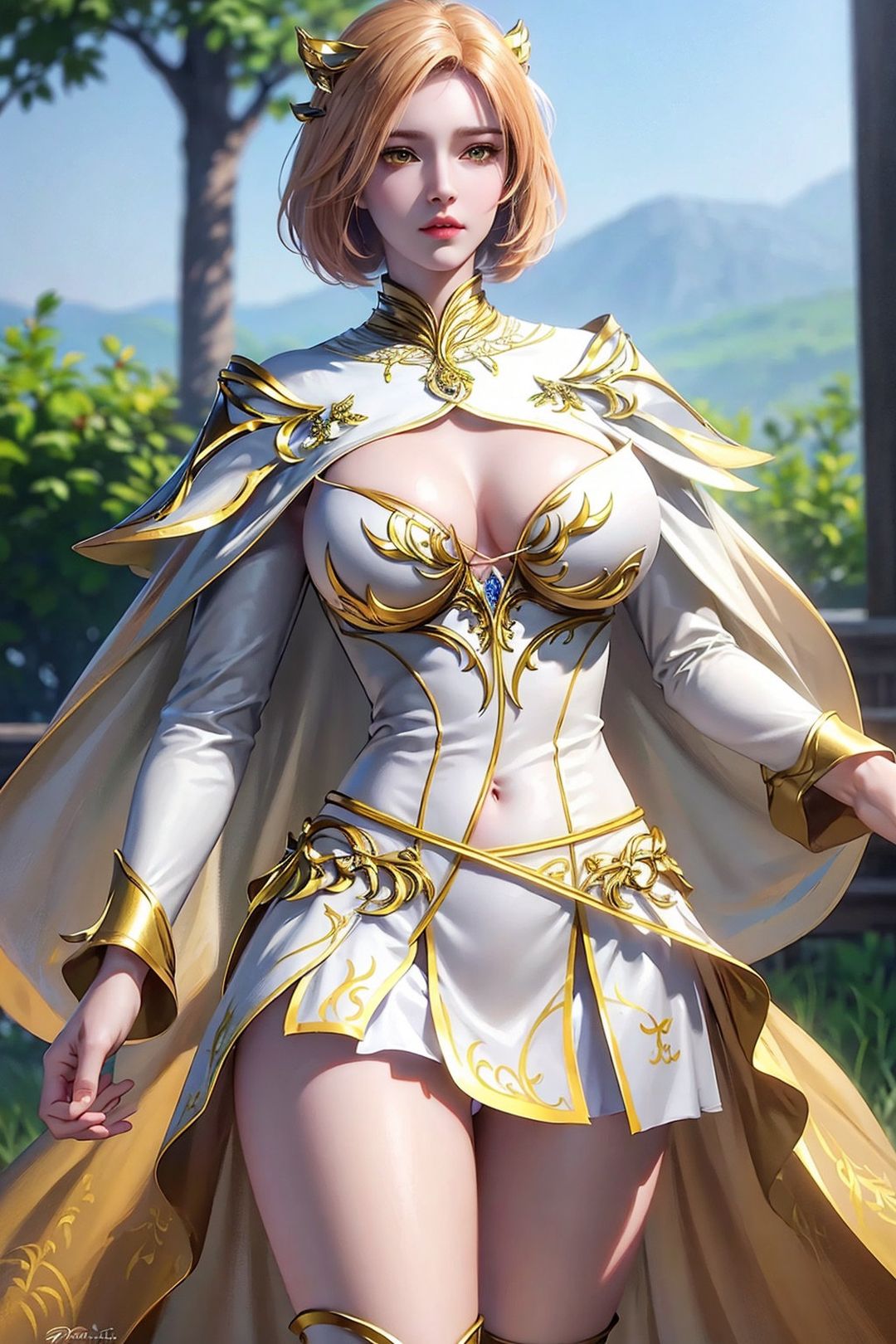 《[AI繪畫]國漫鬥羅大陸女主小舞.千仞雪.白沈香.胡列娜.波賽西.朱竹清.寧榮榮.阿銀》漫画 第11話