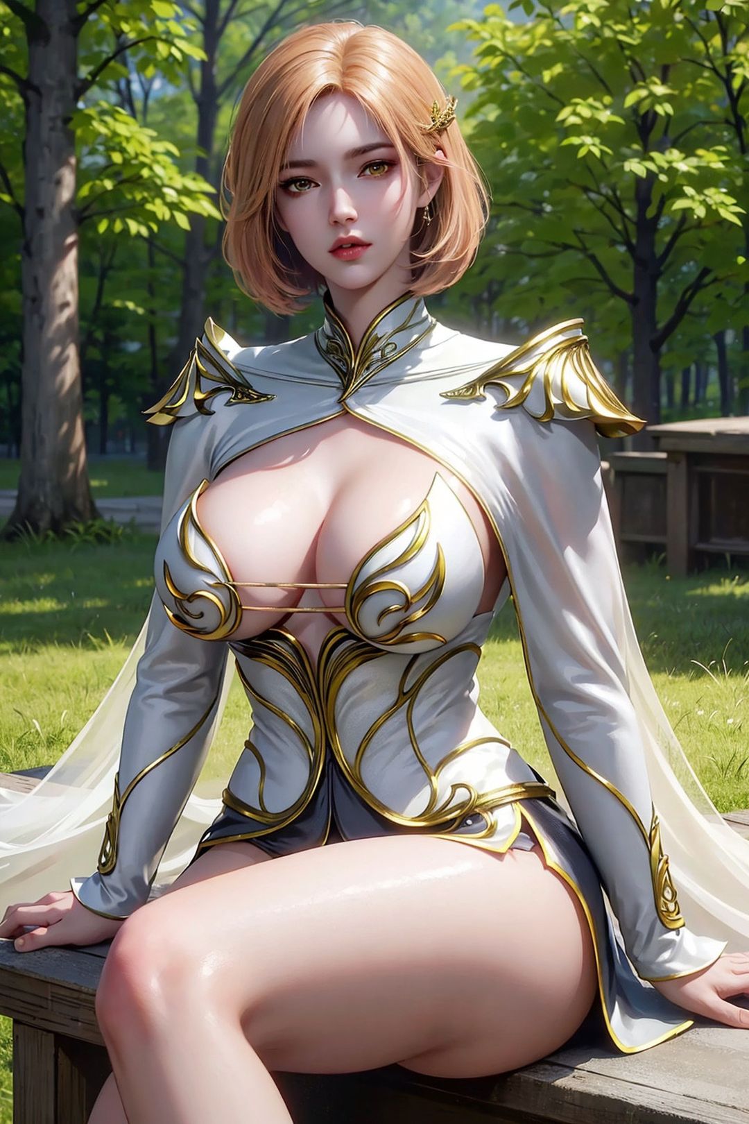 《[AI繪畫]國漫鬥羅大陸女主小舞.千仞雪.白沈香.胡列娜.波賽西.朱竹清.寧榮榮.阿銀》漫画 第11話