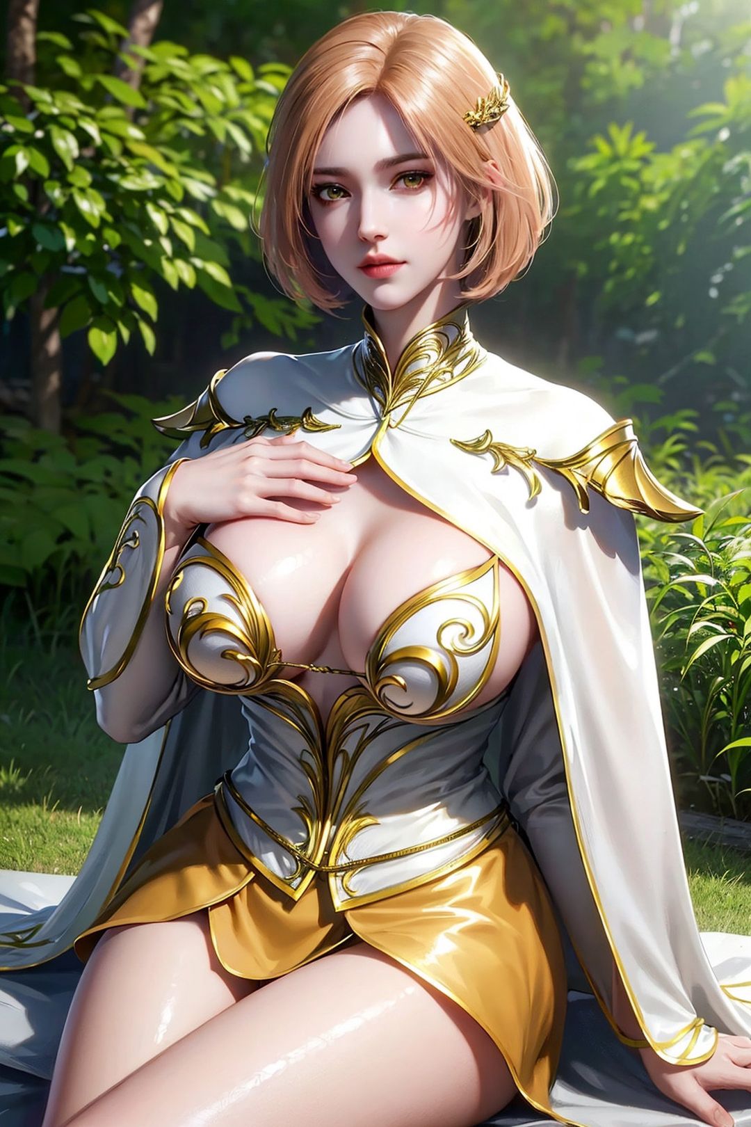 《[AI繪畫]國漫鬥羅大陸女主小舞.千仞雪.白沈香.胡列娜.波賽西.朱竹清.寧榮榮.阿銀》漫画 第11話