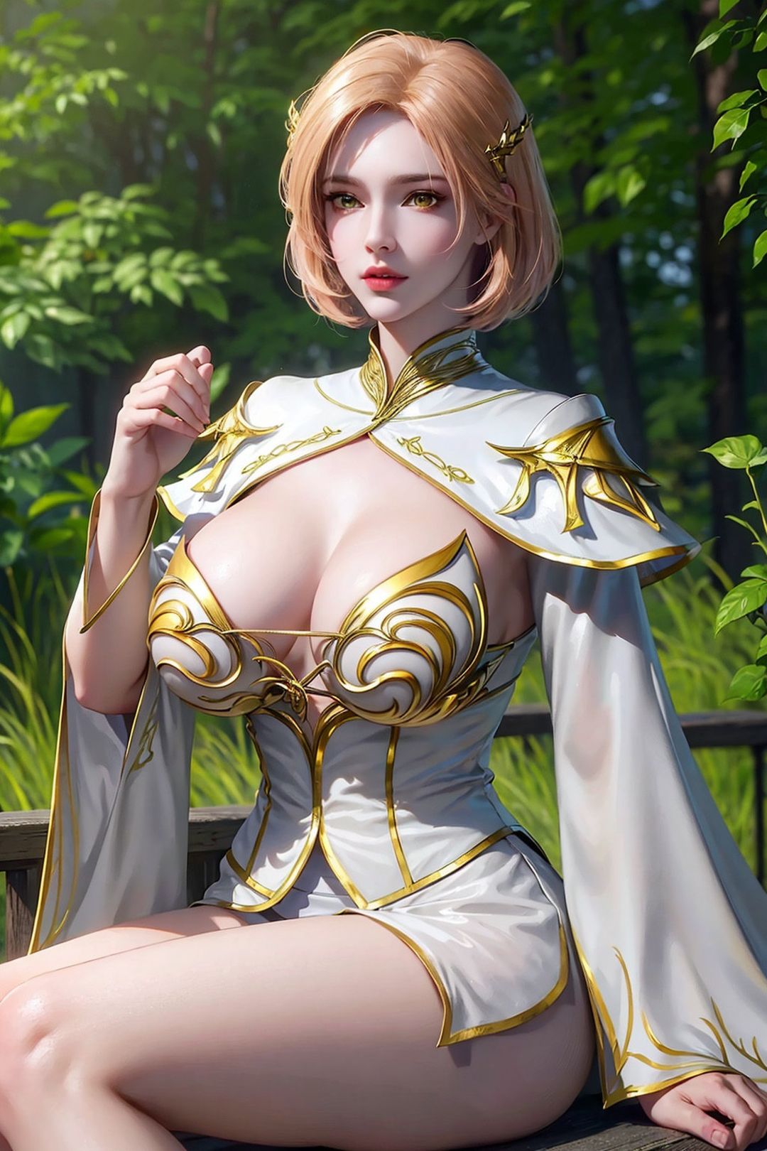 《[AI繪畫]國漫鬥羅大陸女主小舞.千仞雪.白沈香.胡列娜.波賽西.朱竹清.寧榮榮.阿銀》漫画 第11話