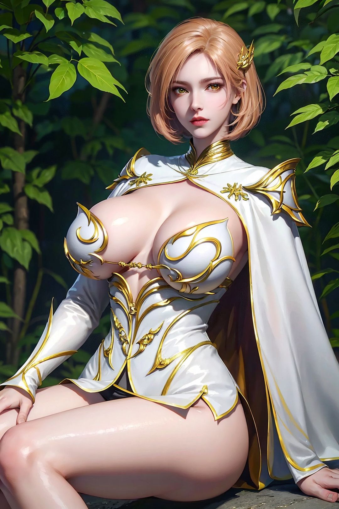 《[AI繪畫]國漫鬥羅大陸女主小舞.千仞雪.白沈香.胡列娜.波賽西.朱竹清.寧榮榮.阿銀》漫画 第11話