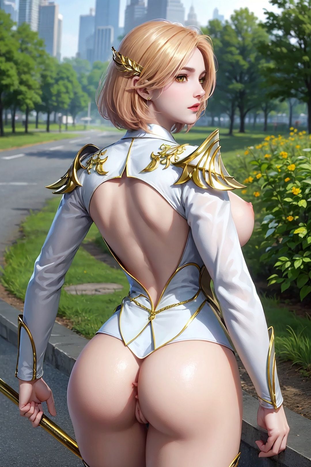 《[AI繪畫]國漫鬥羅大陸女主小舞.千仞雪.白沈香.胡列娜.波賽西.朱竹清.寧榮榮.阿銀》漫画 第12話