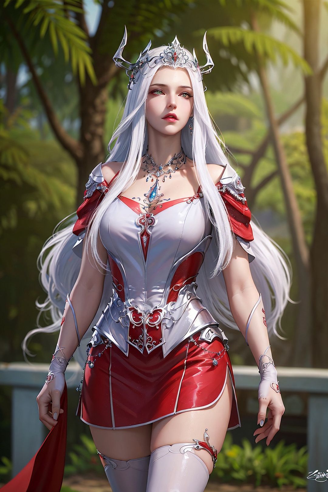 《[AI繪畫]國漫鬥羅大陸女主小舞.千仞雪.白沈香.胡列娜.波賽西.朱竹清.寧榮榮.阿銀》漫画 第12話