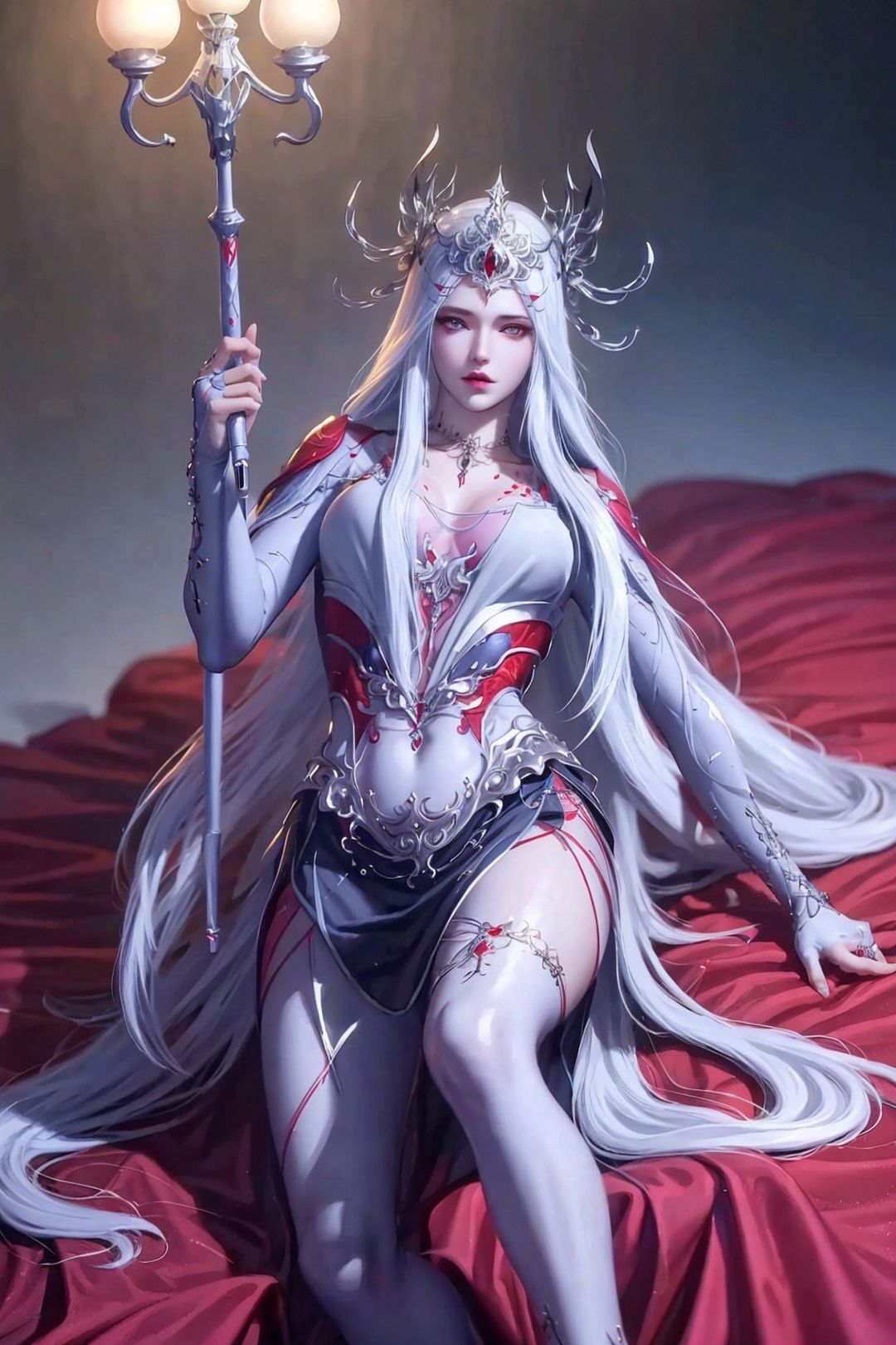 《[AI繪畫]國漫鬥羅大陸女主小舞.千仞雪.白沈香.胡列娜.波賽西.朱竹清.寧榮榮.阿銀》漫画 第13話
