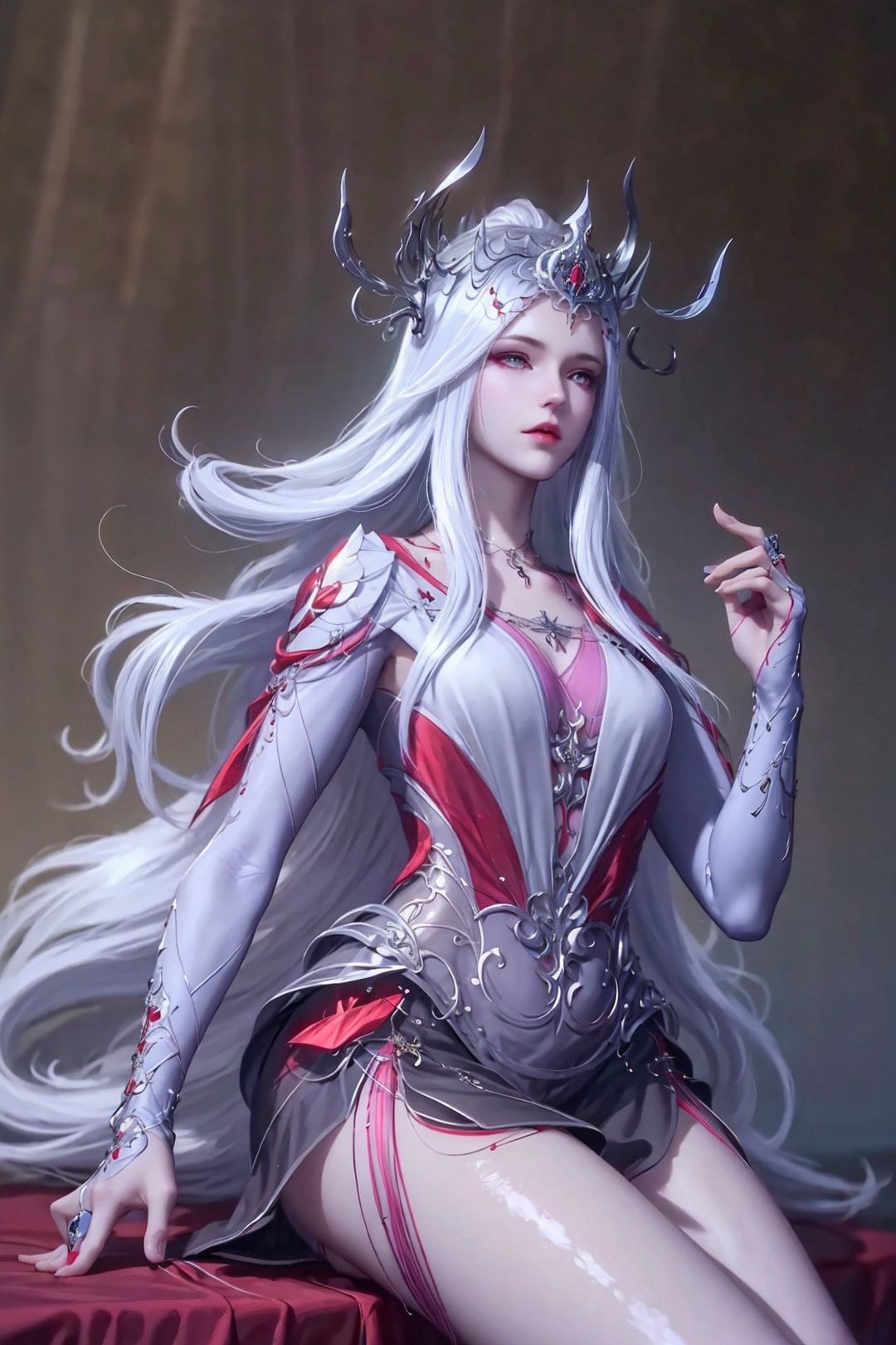 《[AI繪畫]國漫鬥羅大陸女主小舞.千仞雪.白沈香.胡列娜.波賽西.朱竹清.寧榮榮.阿銀》漫画 第13話