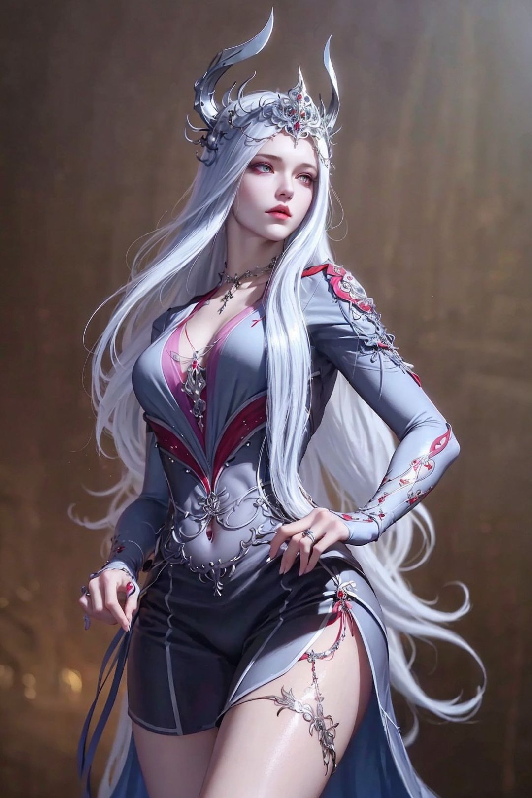 《[AI繪畫]國漫鬥羅大陸女主小舞.千仞雪.白沈香.胡列娜.波賽西.朱竹清.寧榮榮.阿銀》漫画 第13話