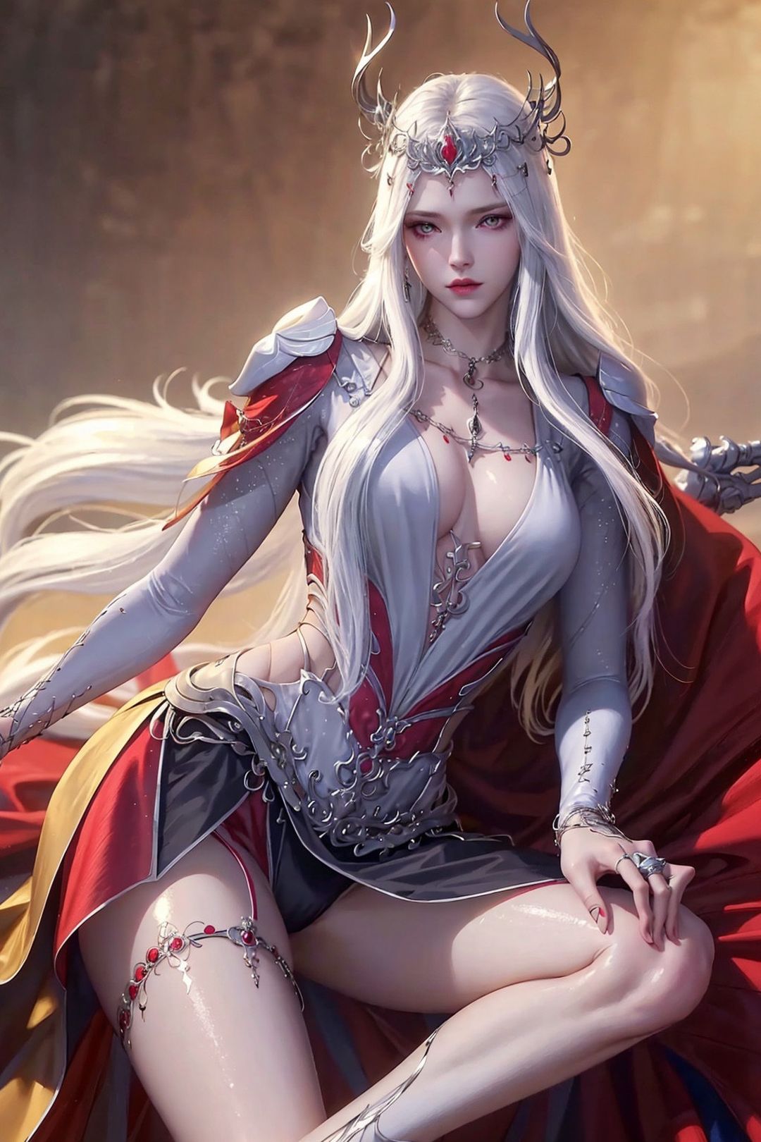 《[AI繪畫]國漫鬥羅大陸女主小舞.千仞雪.白沈香.胡列娜.波賽西.朱竹清.寧榮榮.阿銀》漫画 第13話