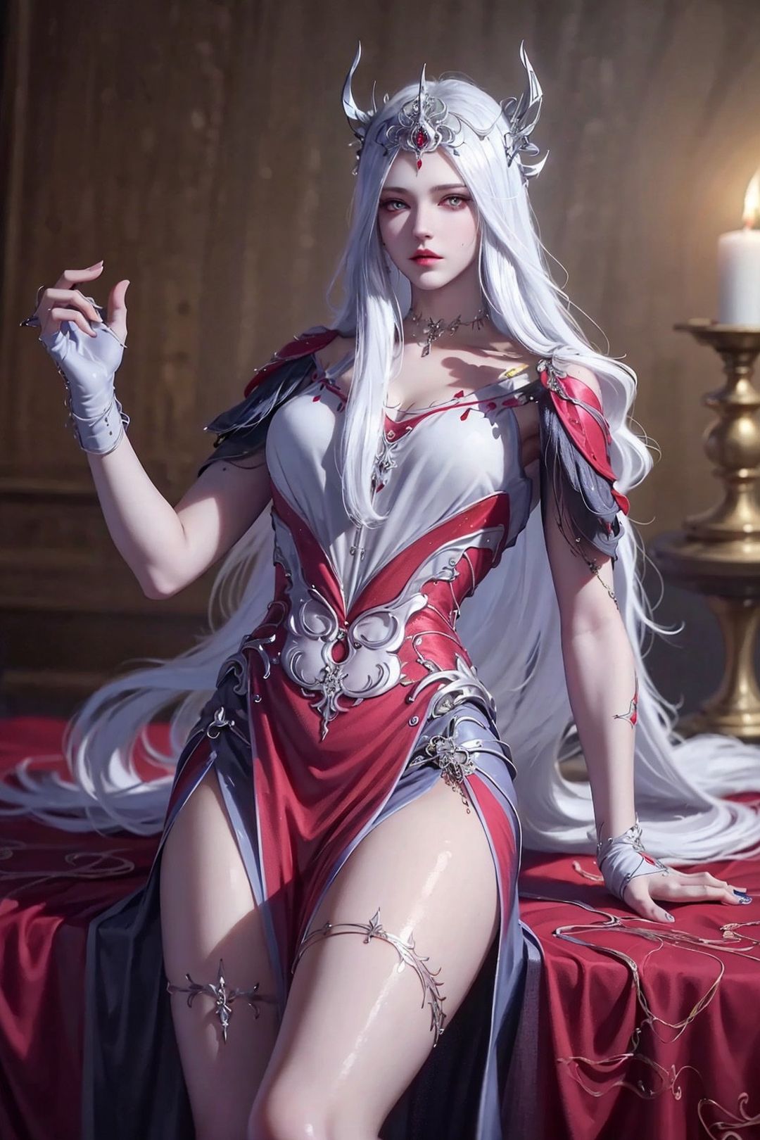 《[AI繪畫]國漫鬥羅大陸女主小舞.千仞雪.白沈香.胡列娜.波賽西.朱竹清.寧榮榮.阿銀》漫画 第13話