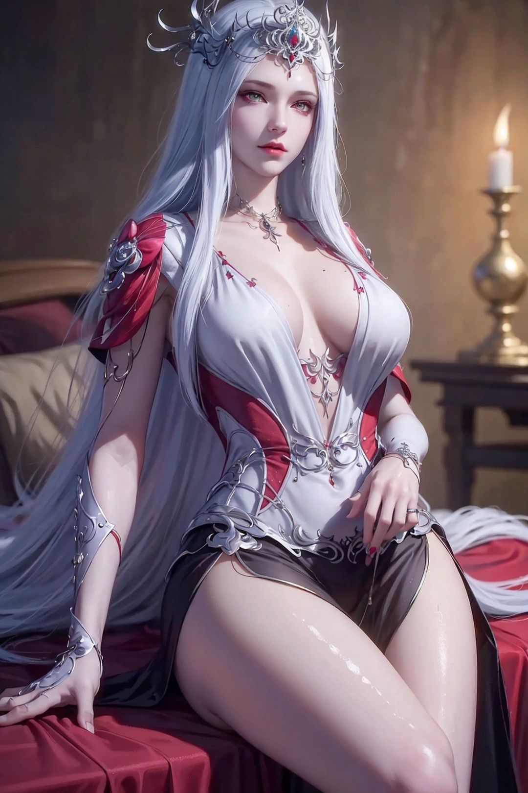 《[AI繪畫]國漫鬥羅大陸女主小舞.千仞雪.白沈香.胡列娜.波賽西.朱竹清.寧榮榮.阿銀》漫画 第13話