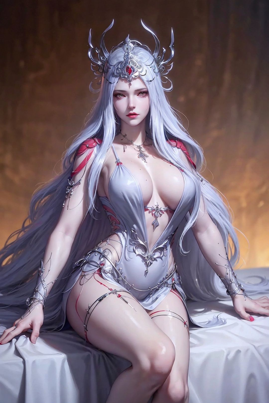 《[AI繪畫]國漫鬥羅大陸女主小舞.千仞雪.白沈香.胡列娜.波賽西.朱竹清.寧榮榮.阿銀》漫画 第13話