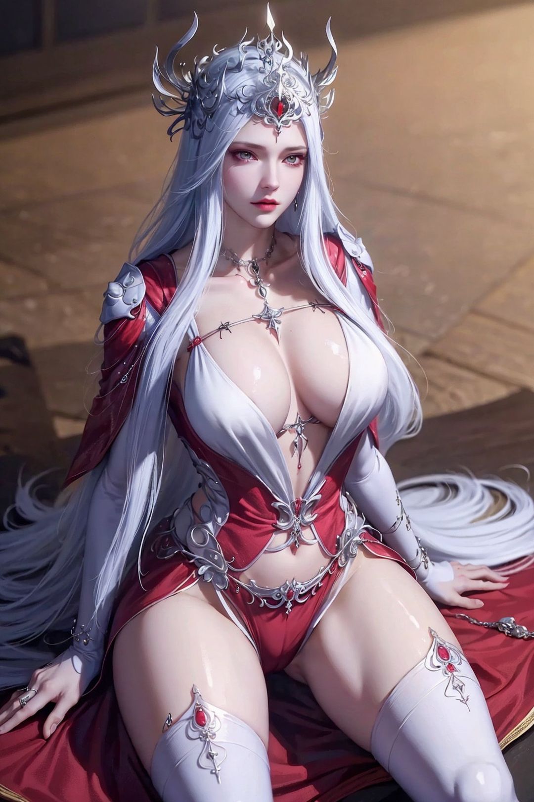 《[AI繪畫]國漫鬥羅大陸女主小舞.千仞雪.白沈香.胡列娜.波賽西.朱竹清.寧榮榮.阿銀》漫画 第13話