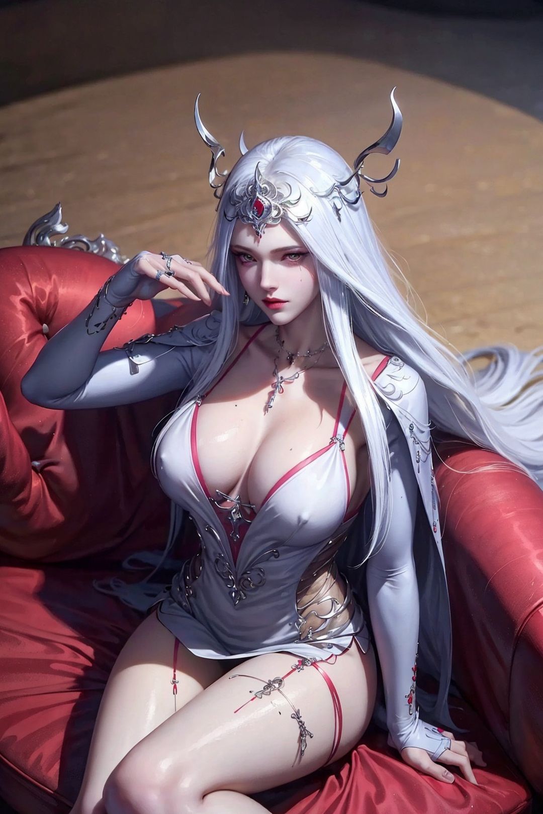 《[AI繪畫]國漫鬥羅大陸女主小舞.千仞雪.白沈香.胡列娜.波賽西.朱竹清.寧榮榮.阿銀》漫画 第13話