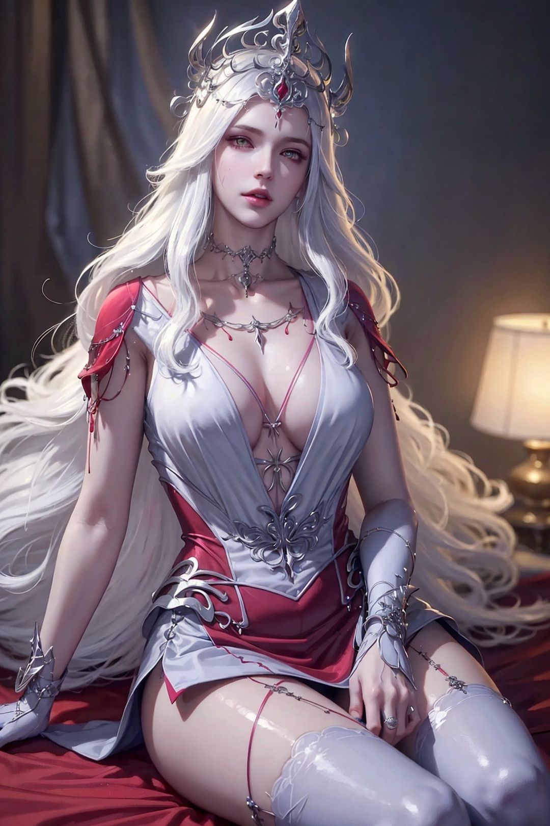 《[AI繪畫]國漫鬥羅大陸女主小舞.千仞雪.白沈香.胡列娜.波賽西.朱竹清.寧榮榮.阿銀》漫画 第13話