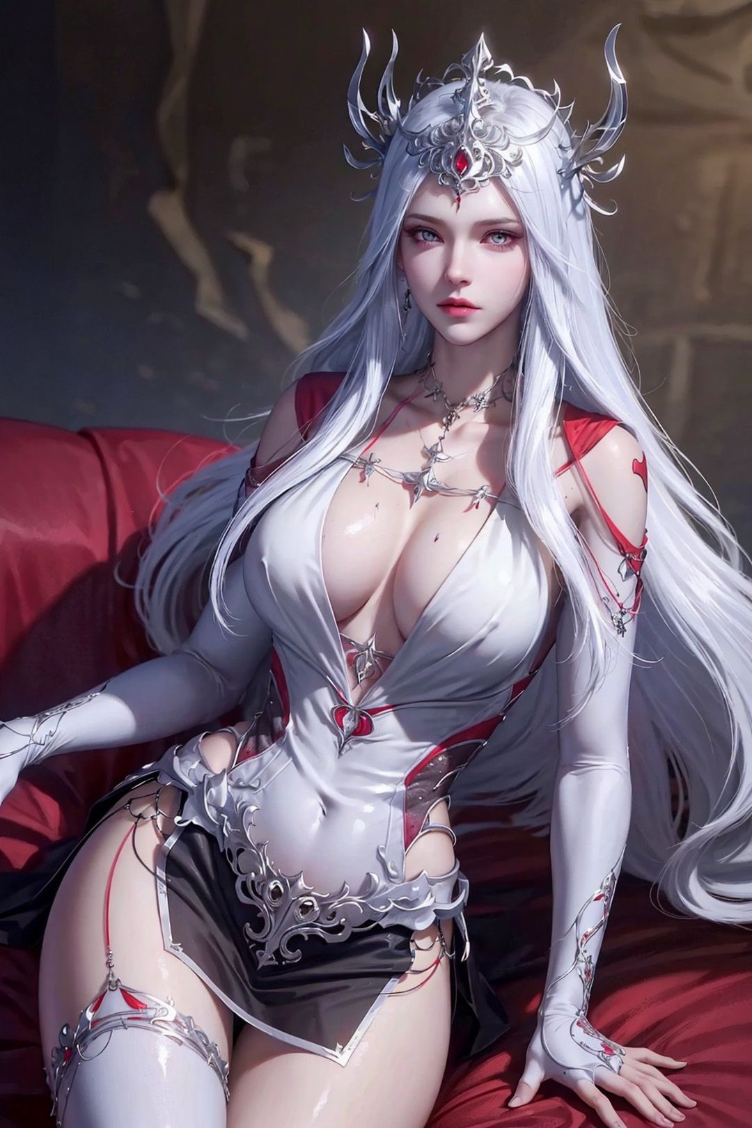 《[AI繪畫]國漫鬥羅大陸女主小舞.千仞雪.白沈香.胡列娜.波賽西.朱竹清.寧榮榮.阿銀》漫画 第13話