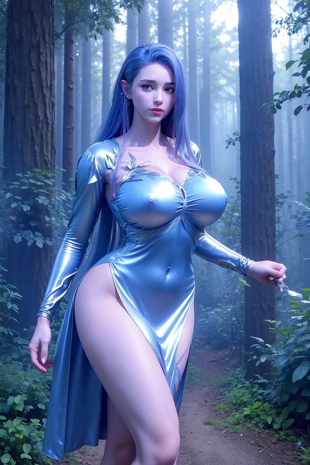 《[AI繪畫]國漫鬥羅大陸女主小舞.千仞雪.白沈香.胡列娜.波賽西.朱竹清.寧榮榮.阿銀》漫画 第23話-最終話