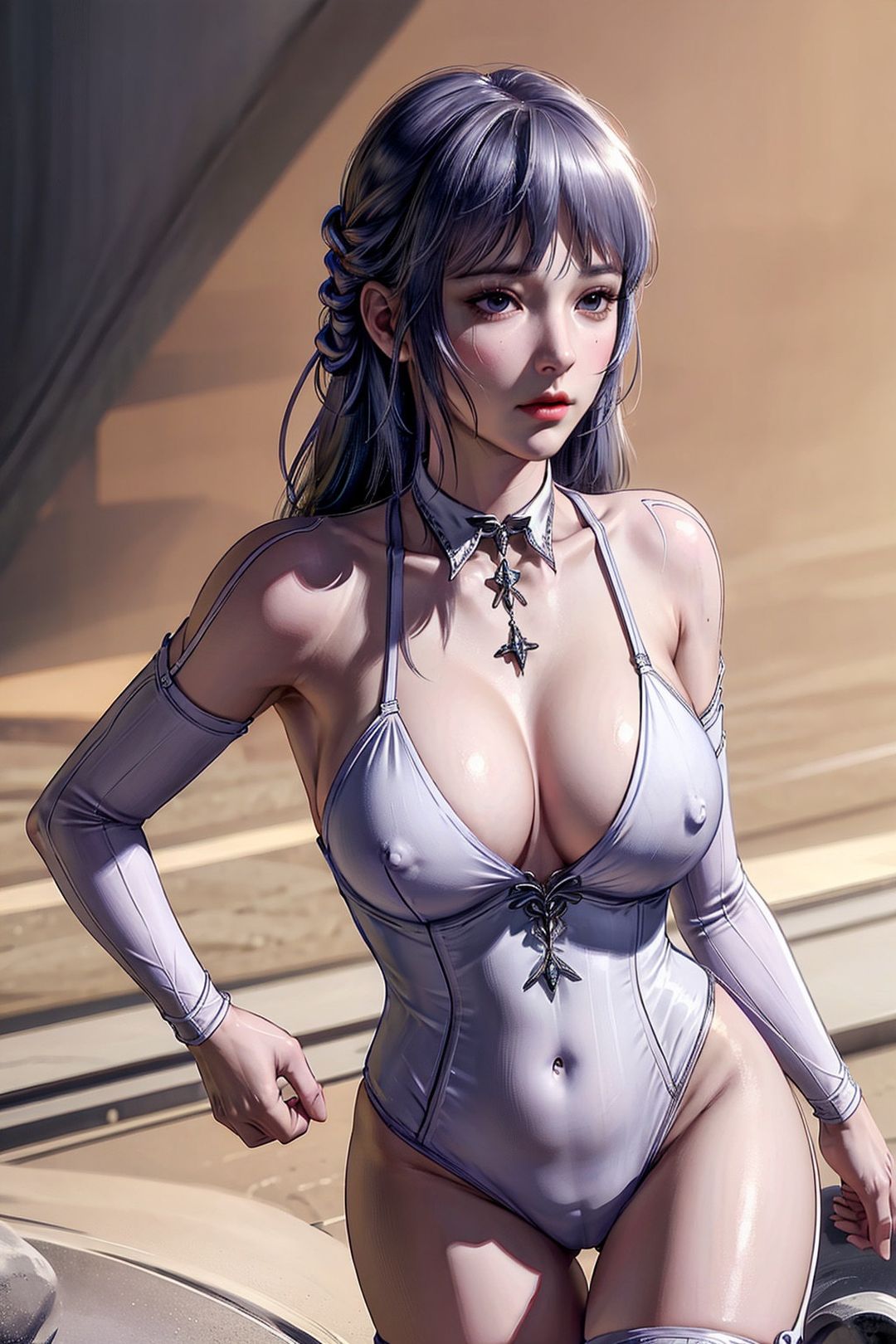 《[AI繪畫]國漫鬥羅大陸女主小舞.千仞雪.白沈香.胡列娜.波賽西.朱竹清.寧榮榮.阿銀》漫画 第08話