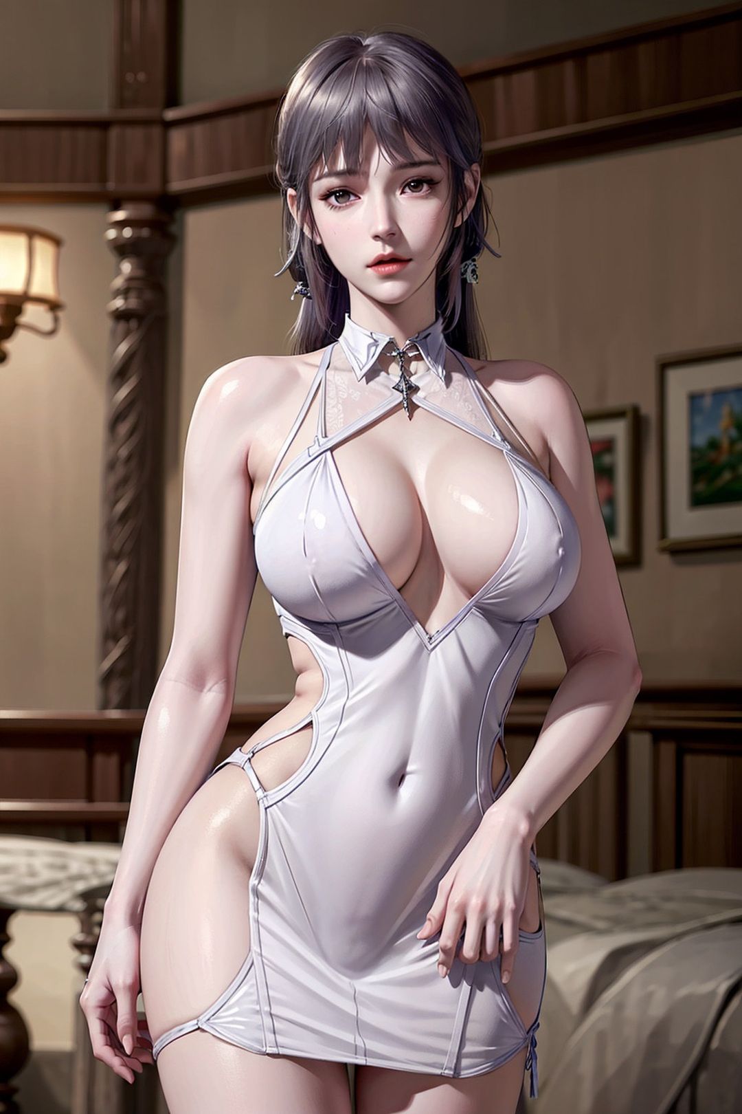 《[AI繪畫]國漫鬥羅大陸女主小舞.千仞雪.白沈香.胡列娜.波賽西.朱竹清.寧榮榮.阿銀》漫画 第08話