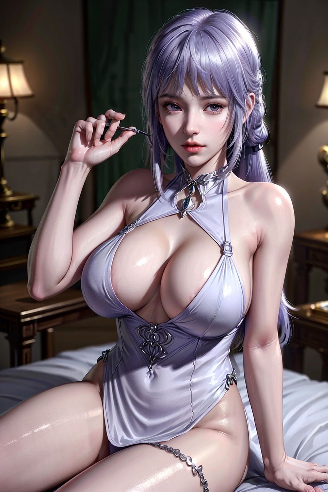 《[AI繪畫]國漫鬥羅大陸女主小舞.千仞雪.白沈香.胡列娜.波賽西.朱竹清.寧榮榮.阿銀》漫画 第09話