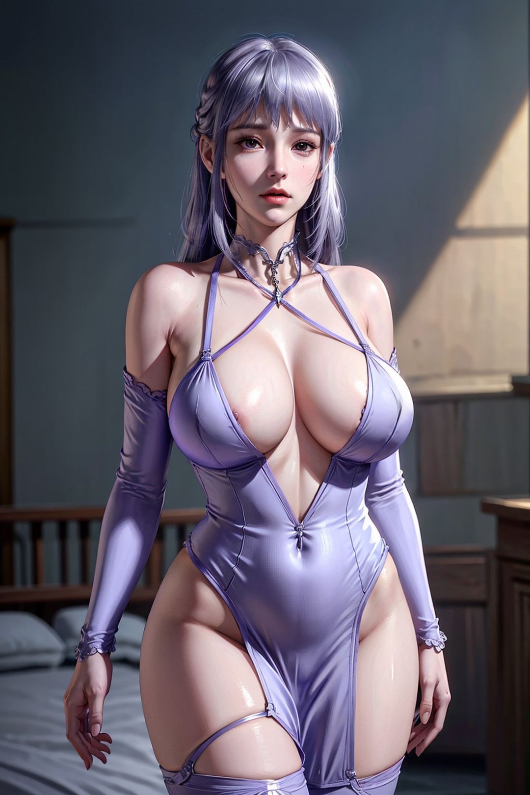 《[AI繪畫]國漫鬥羅大陸女主小舞.千仞雪.白沈香.胡列娜.波賽西.朱竹清.寧榮榮.阿銀》漫画 第09話