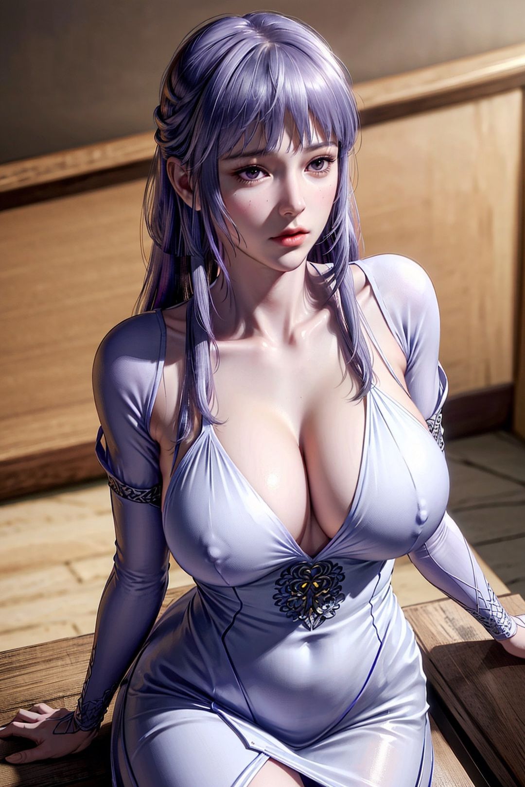 《[AI繪畫]國漫鬥羅大陸女主小舞.千仞雪.白沈香.胡列娜.波賽西.朱竹清.寧榮榮.阿銀》漫画 第09話