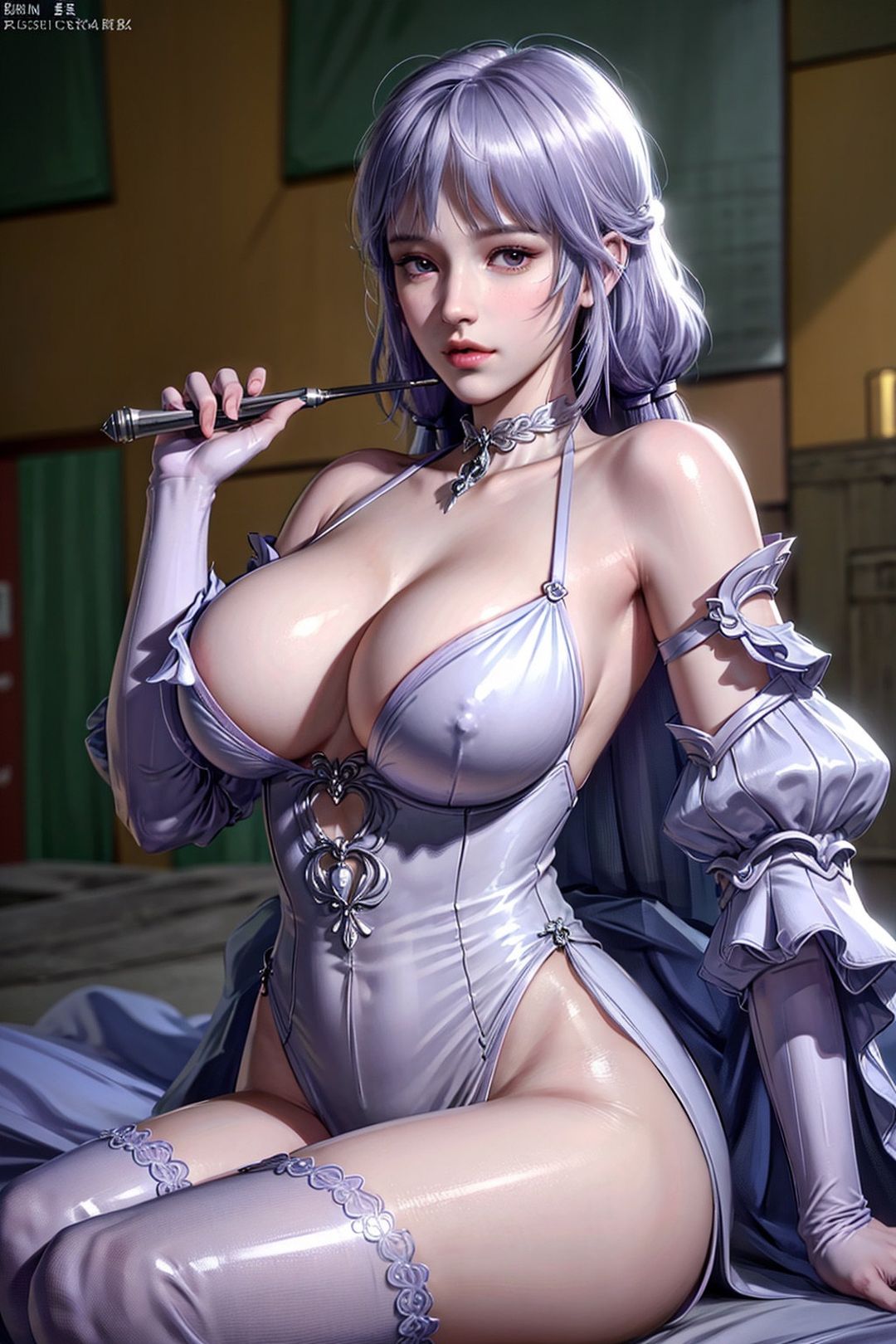 《[AI繪畫]國漫鬥羅大陸女主小舞.千仞雪.白沈香.胡列娜.波賽西.朱竹清.寧榮榮.阿銀》漫画 第09話