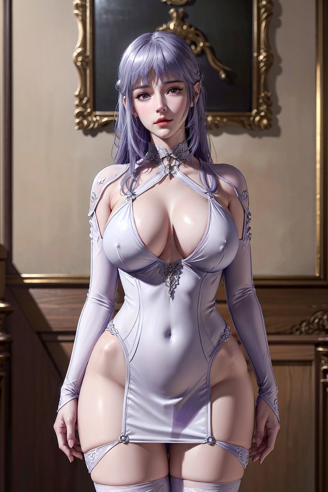 《[AI繪畫]國漫鬥羅大陸女主小舞.千仞雪.白沈香.胡列娜.波賽西.朱竹清.寧榮榮.阿銀》漫画 第09話