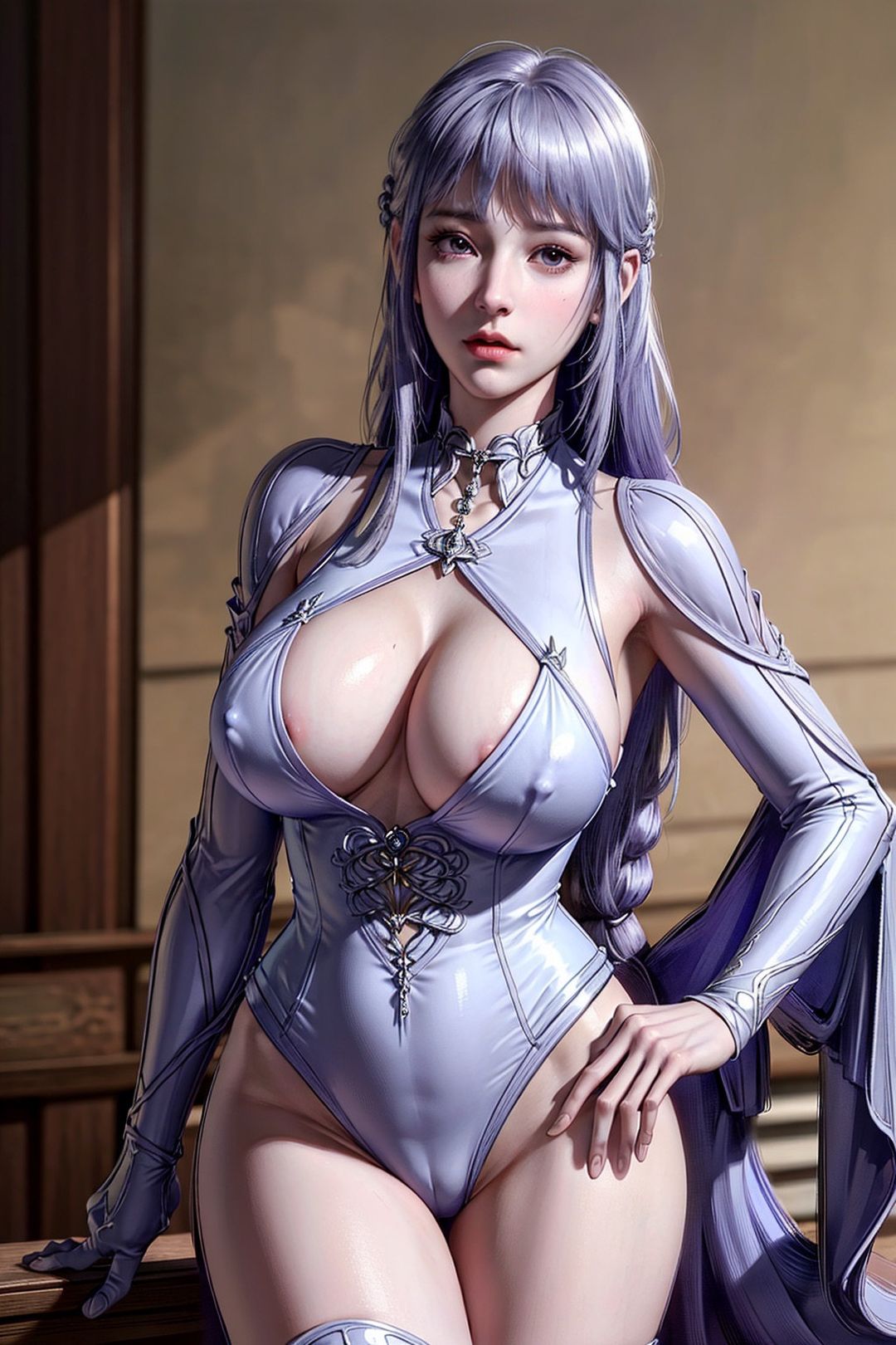 《[AI繪畫]國漫鬥羅大陸女主小舞.千仞雪.白沈香.胡列娜.波賽西.朱竹清.寧榮榮.阿銀》漫画 第09話