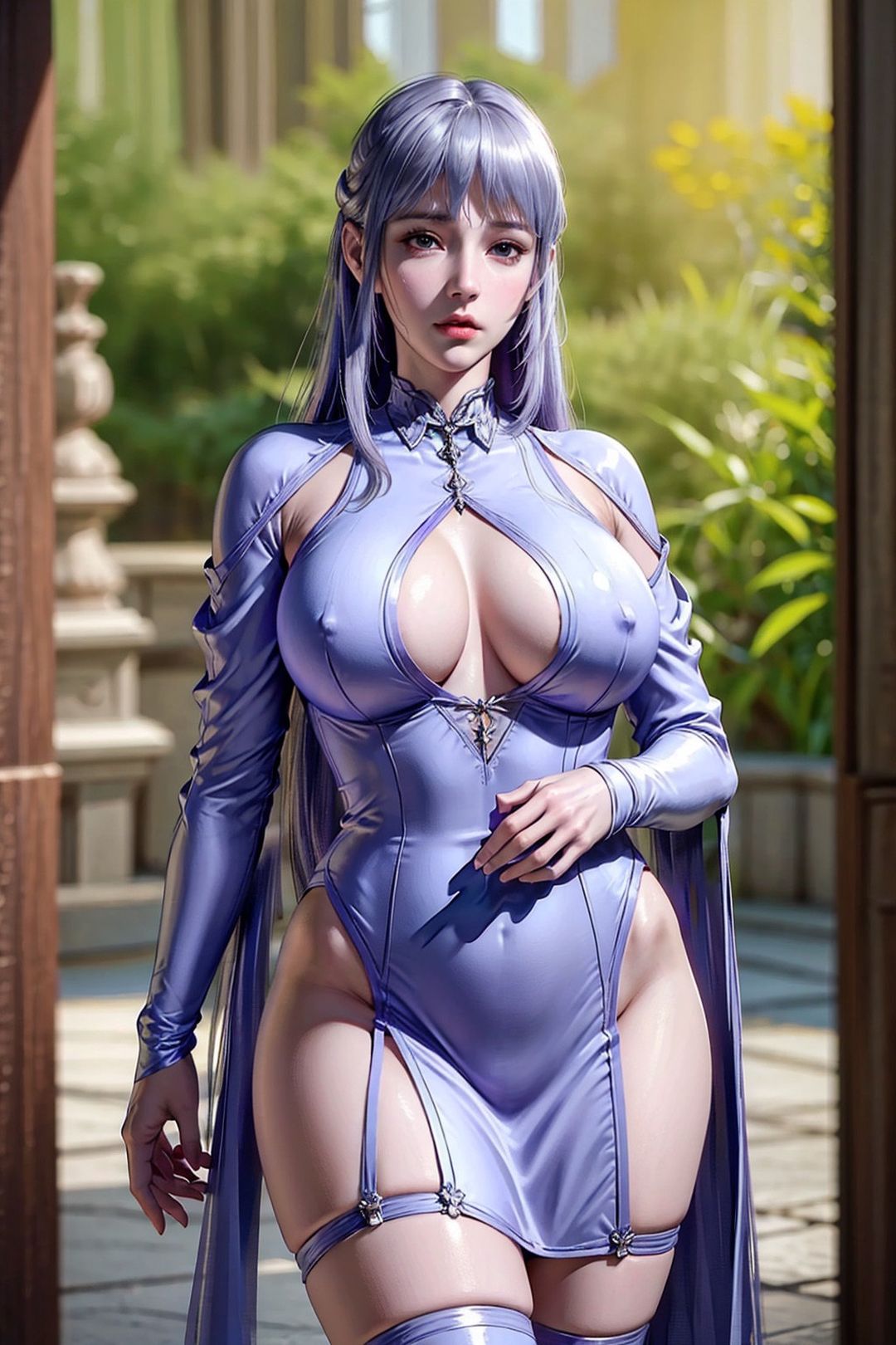 《[AI繪畫]國漫鬥羅大陸女主小舞.千仞雪.白沈香.胡列娜.波賽西.朱竹清.寧榮榮.阿銀》漫画 第09話