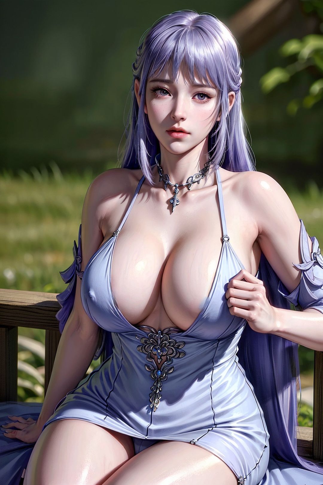 《[AI繪畫]國漫鬥羅大陸女主小舞.千仞雪.白沈香.胡列娜.波賽西.朱竹清.寧榮榮.阿銀》漫画 第09話