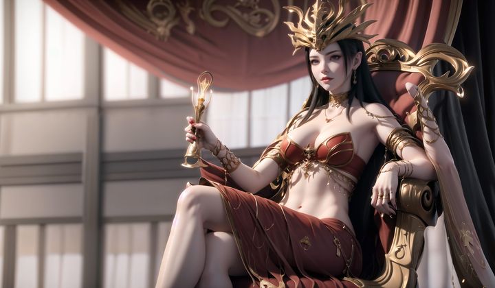 《[AI繪畫]國漫女主阿七.薔薇.高瑤.小舞.雲曦.應天王後.美杜莎》漫画 第10話