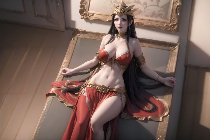 《[AI繪畫]國漫女主阿七.薔薇.高瑤.小舞.雲曦.應天王後.美杜莎》漫画 第10話