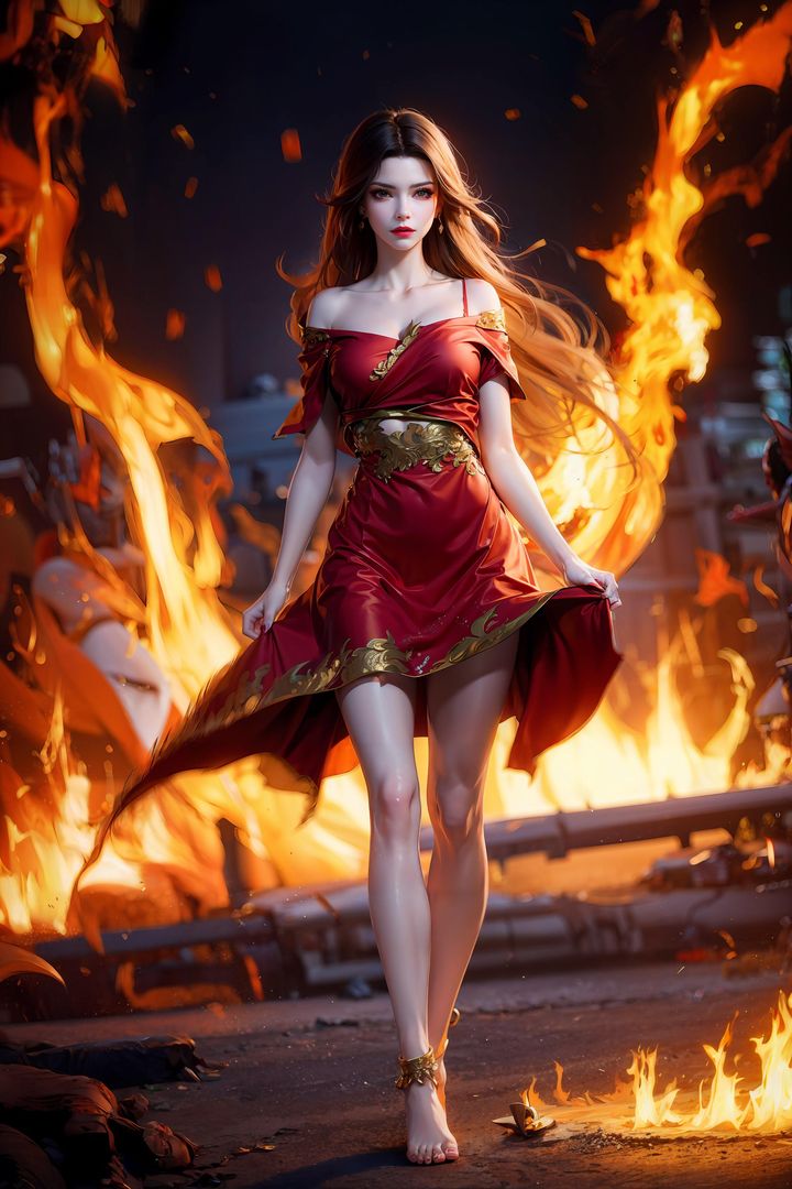《[AI繪畫]國漫女主阿七.薔薇.高瑤.小舞.雲曦.應天王後.美杜莎》漫画 第10話