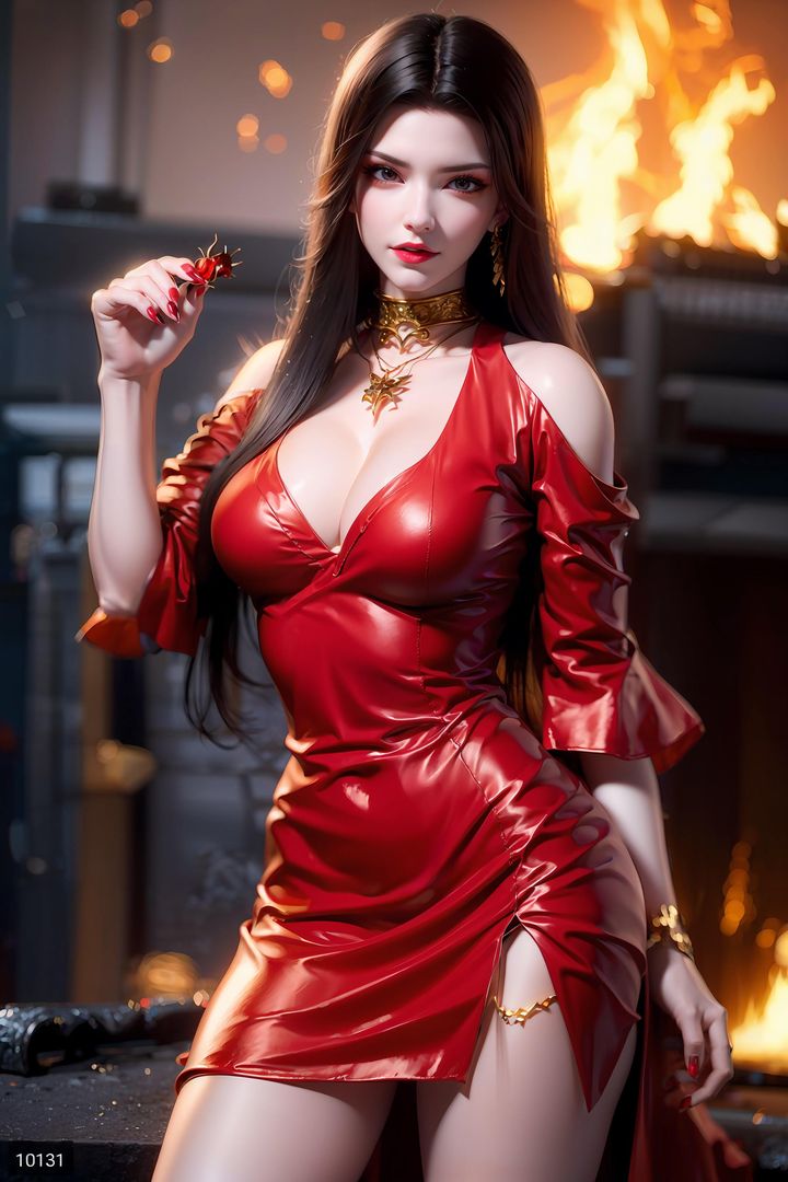 《[AI繪畫]國漫女主阿七.薔薇.高瑤.小舞.雲曦.應天王後.美杜莎》漫画 第10話