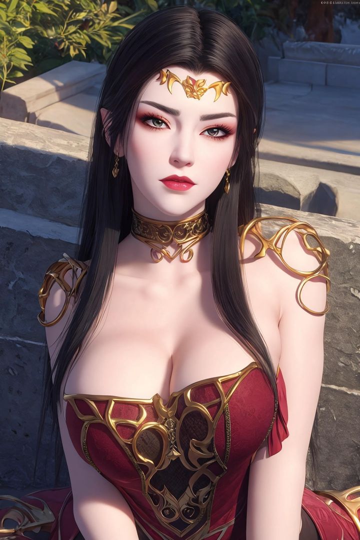 《[AI繪畫]國漫女主阿七.薔薇.高瑤.小舞.雲曦.應天王後.美杜莎》漫画 第11話