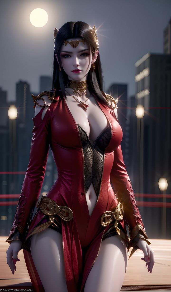《[AI繪畫]國漫女主阿七.薔薇.高瑤.小舞.雲曦.應天王後.美杜莎》漫画 第13話-最終話
