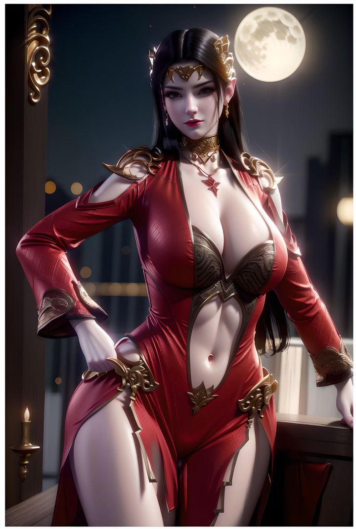 《[AI繪畫]國漫女主阿七.薔薇.高瑤.小舞.雲曦.應天王後.美杜莎》漫画 第13話-最終話