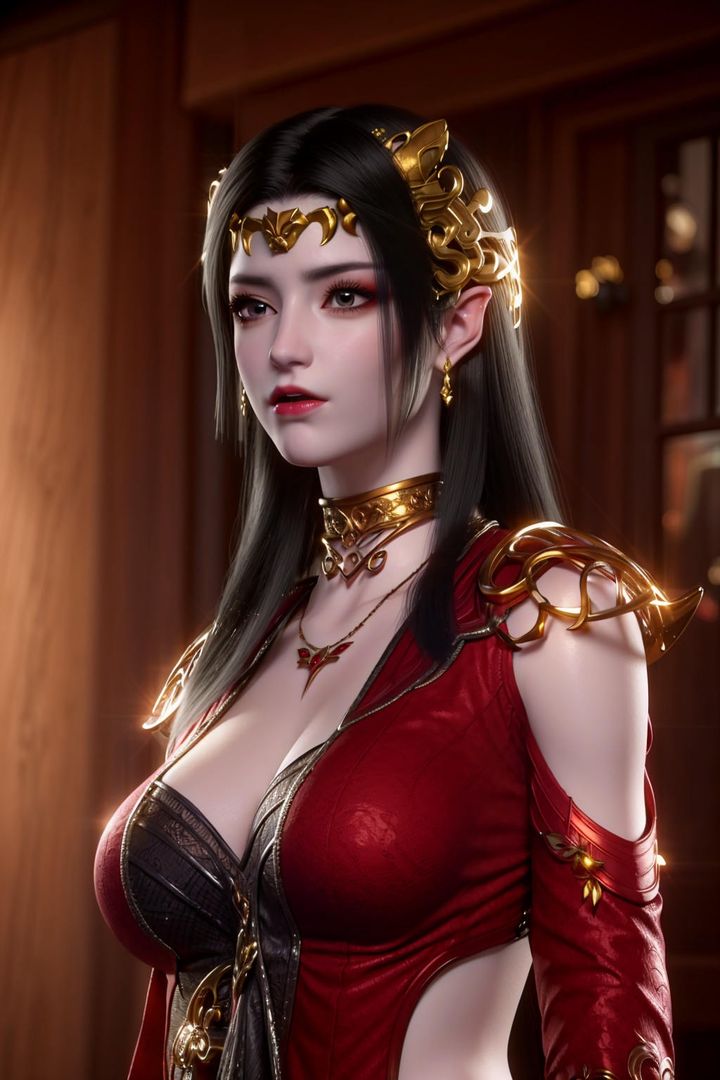 《[AI繪畫]國漫女主阿七.薔薇.高瑤.小舞.雲曦.應天王後.美杜莎》漫画 第13話-最終話