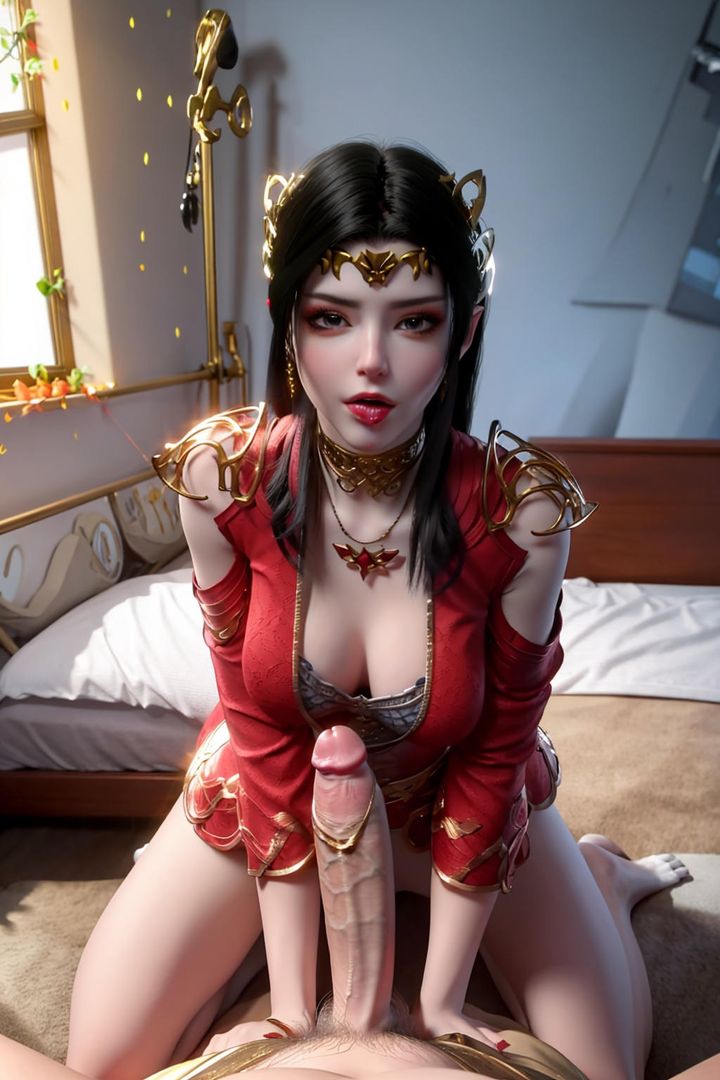 《[AI繪畫]國漫女主阿七.薔薇.高瑤.小舞.雲曦.應天王後.美杜莎》漫画 第13話-最終話