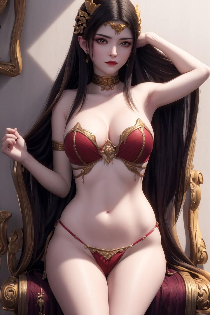 《[AI繪畫]國漫女主阿七.薔薇.高瑤.小舞.雲曦.應天王後.美杜莎》漫画 第13話-最終話