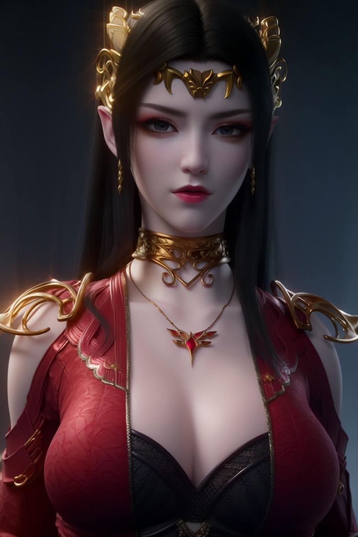 《[AI繪畫]國漫女主阿七.薔薇.高瑤.小舞.雲曦.應天王後.美杜莎》漫画 第13話-最終話