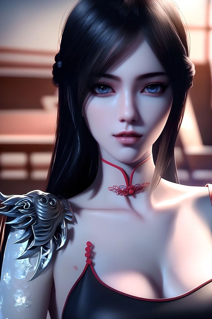 《[AI繪畫]國漫女主阿七.薔薇.高瑤.小舞.雲曦.應天王後.美杜莎》漫画 第02話