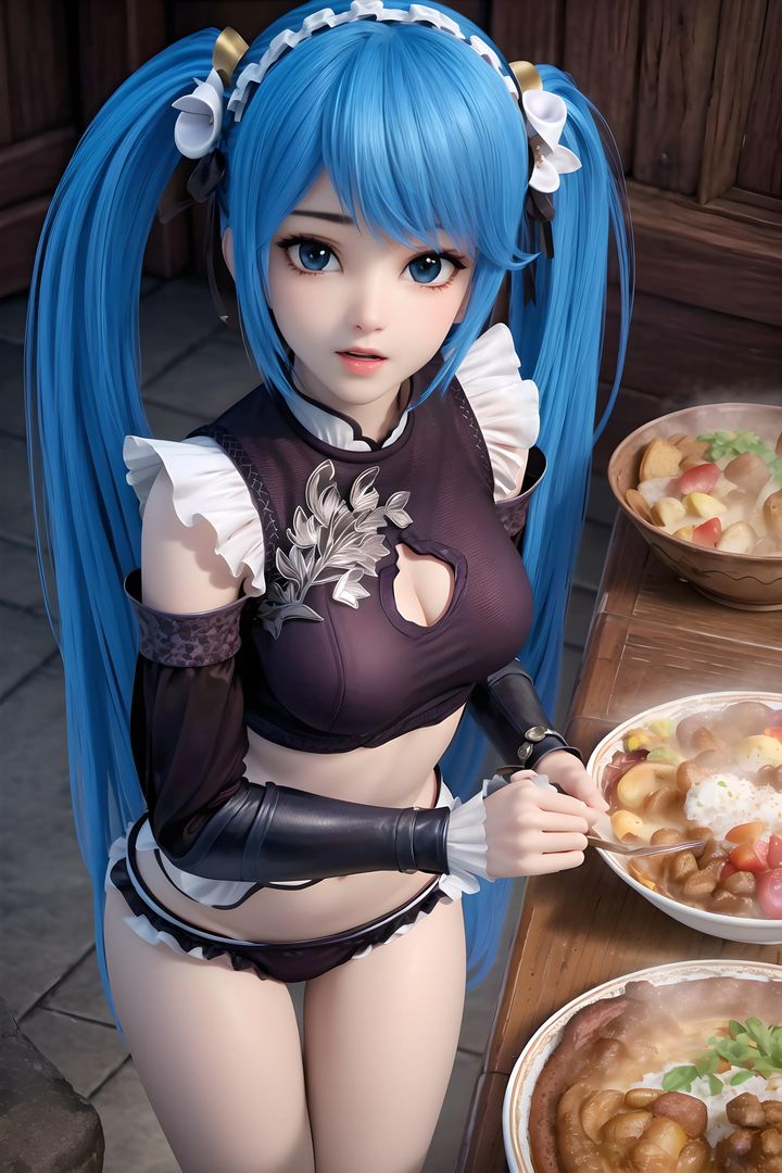 《[AI繪畫]國漫女主阿七.薔薇.高瑤.小舞.雲曦.應天王後.美杜莎》漫画 第04話