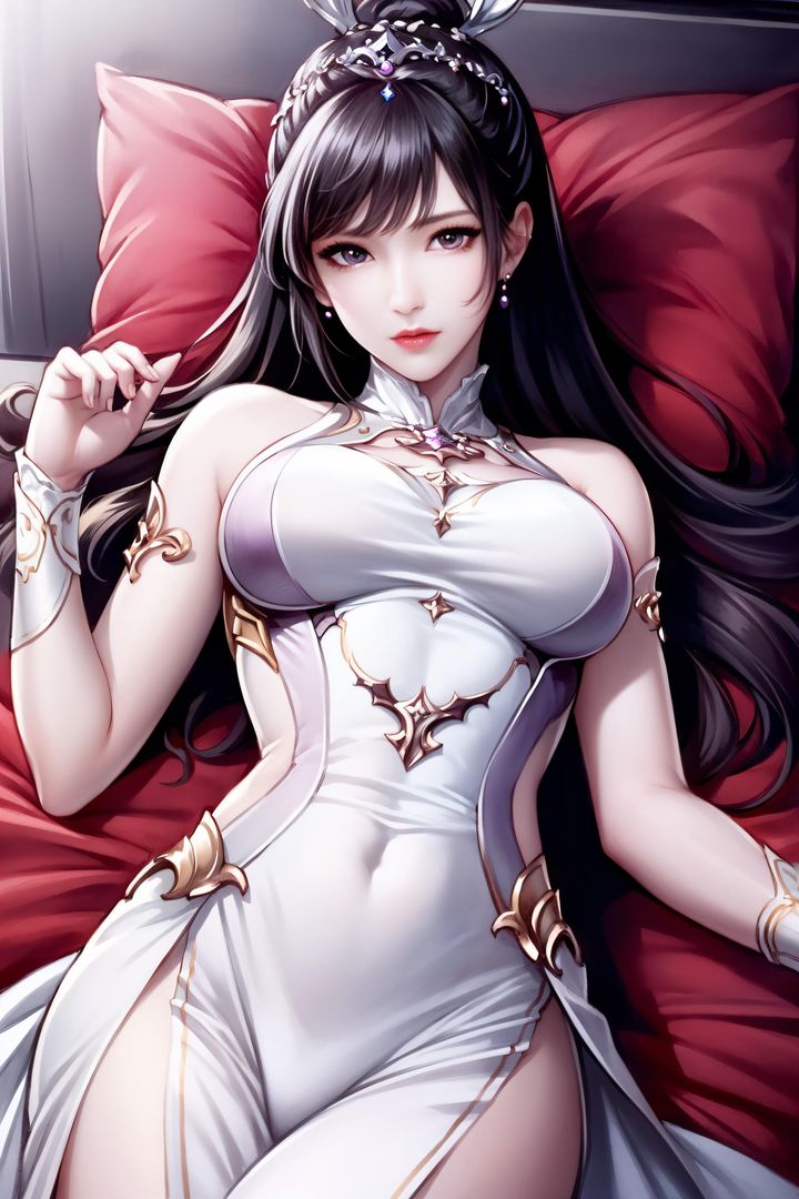 《[AI繪畫]國漫女主阿七.薔薇.高瑤.小舞.雲曦.應天王後.美杜莎》漫画 第04話