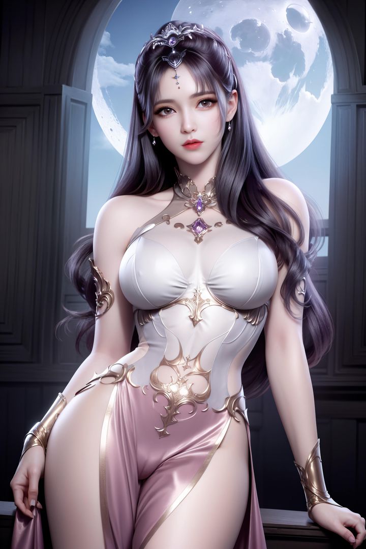 《[AI繪畫]國漫女主阿七.薔薇.高瑤.小舞.雲曦.應天王後.美杜莎》漫画 第04話