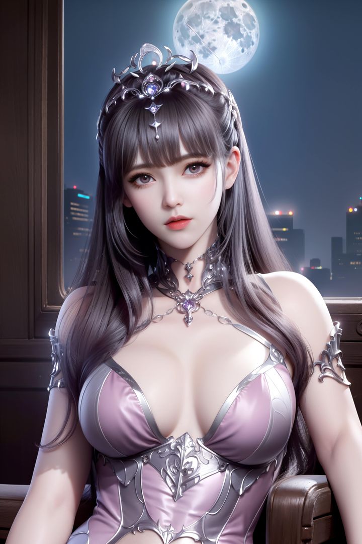 《[AI繪畫]國漫女主阿七.薔薇.高瑤.小舞.雲曦.應天王後.美杜莎》漫画 第04話