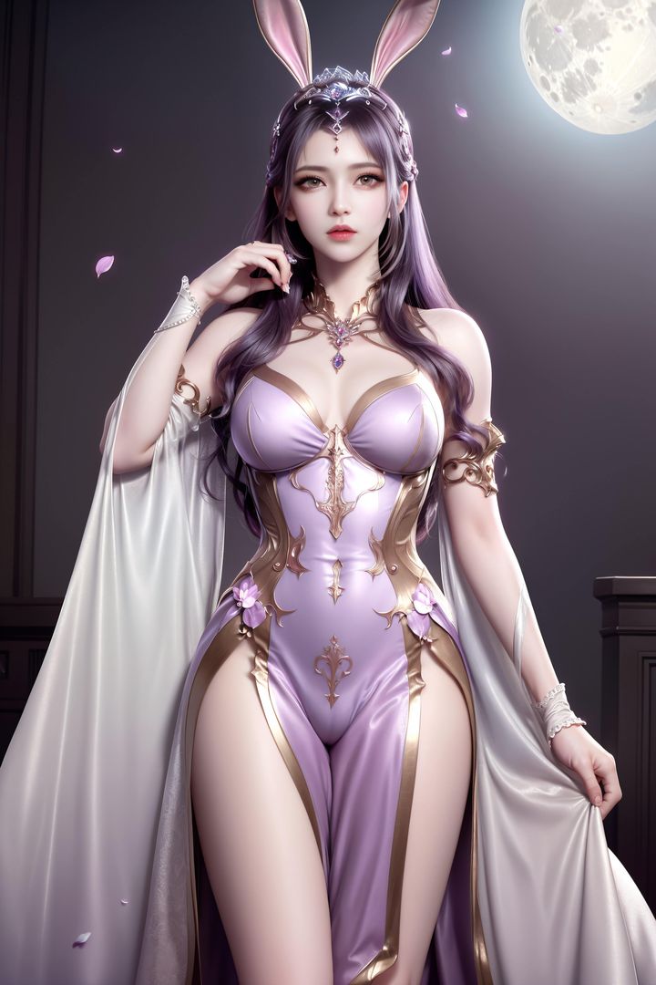 《[AI繪畫]國漫女主阿七.薔薇.高瑤.小舞.雲曦.應天王後.美杜莎》漫画 第04話