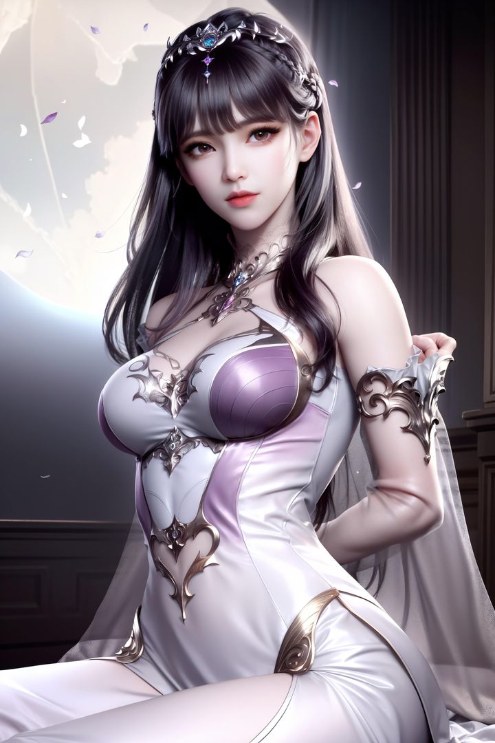 《[AI繪畫]國漫女主阿七.薔薇.高瑤.小舞.雲曦.應天王後.美杜莎》漫画 第04話